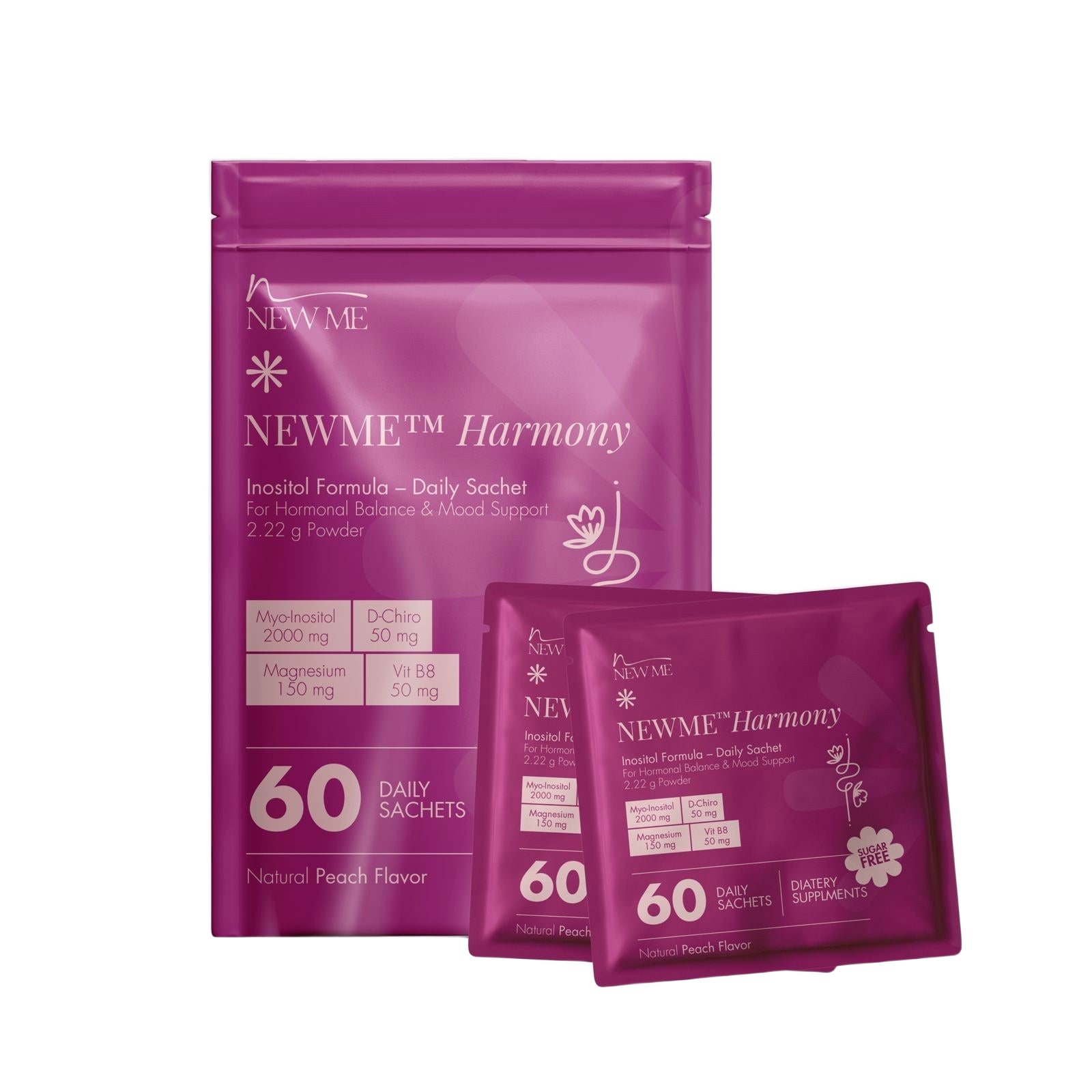 NEW ME Harmony pouch and sachets