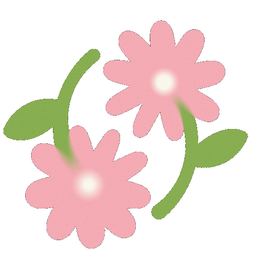 NEW ME flower icon about